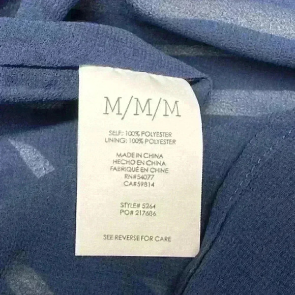 CAbi "Knot" White/Blue Striped Nautical sun/slip/tank Dress detail Size M - Picture 10 of 14